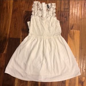 H&M white dress